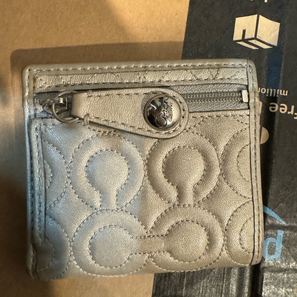 Coach bifold wallet